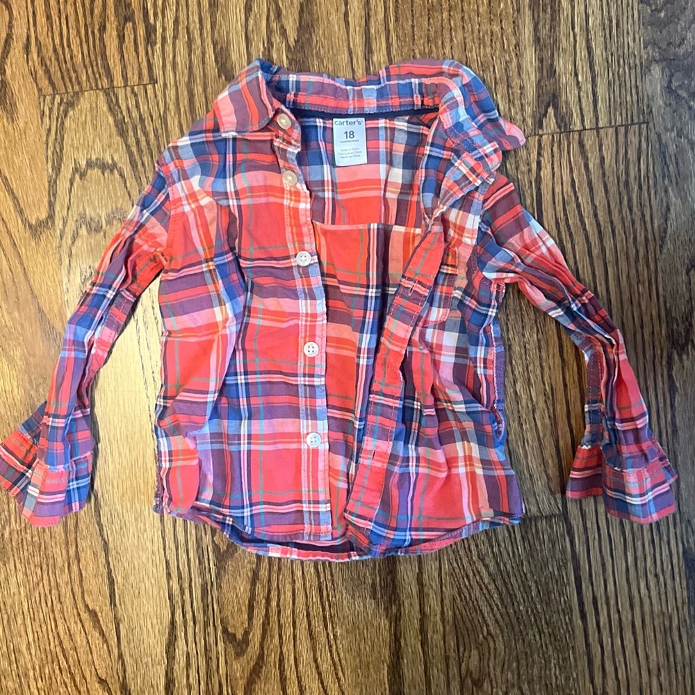 Plaid button up